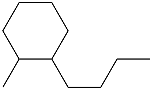 Image of 1-butyl-2-methylcyclohexane