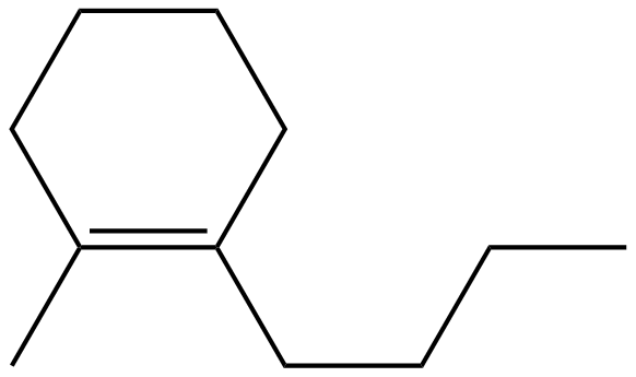 Image of 1-butyl-2-methylcyclohexene
