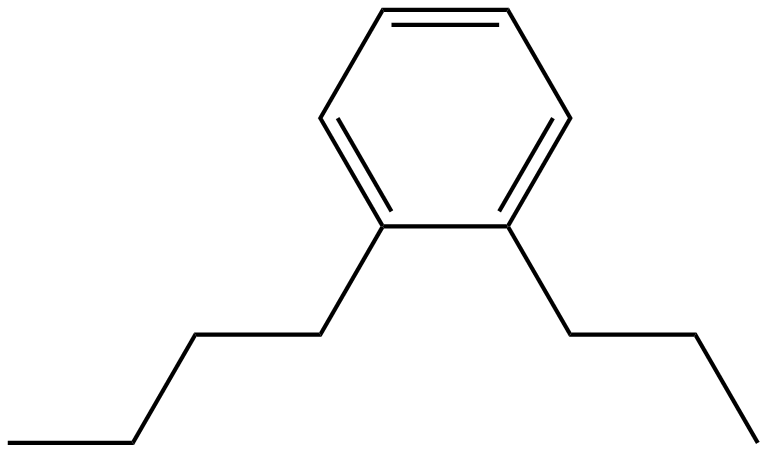 Image of 1-butyl-2-propylbenzene