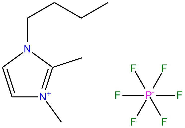 Image of 1-butyl-2,3-dimethylimidazolium hexafluorophosphate
