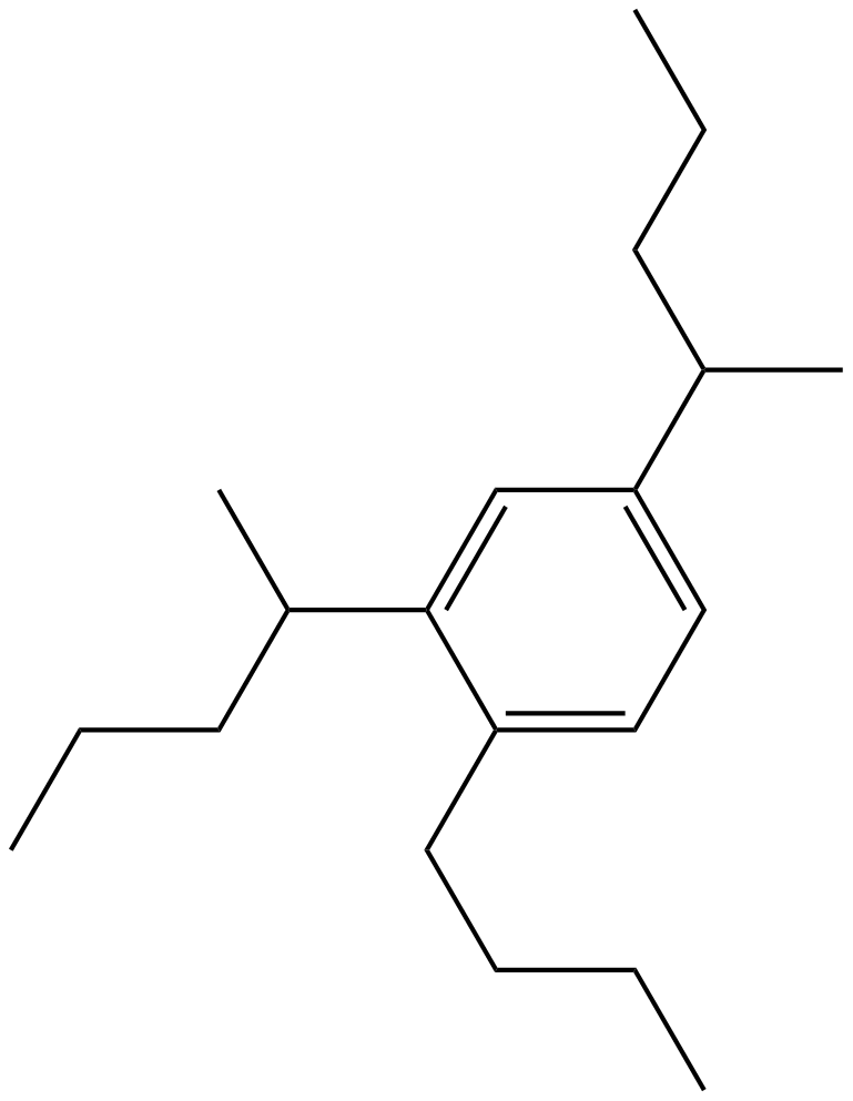 Image of 1-butyl-2,4-bis(1-methylbutyl)benzene