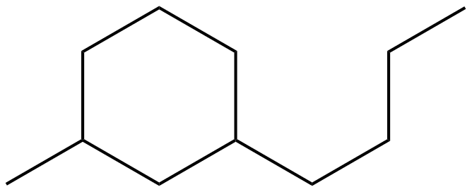 Image of 1-butyl-3-methylcyclohexane