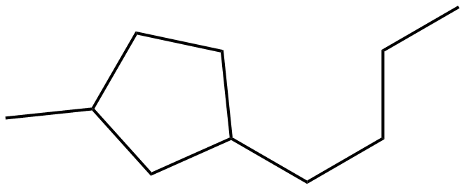 Image of 1-butyl-3-methylcyclopentane