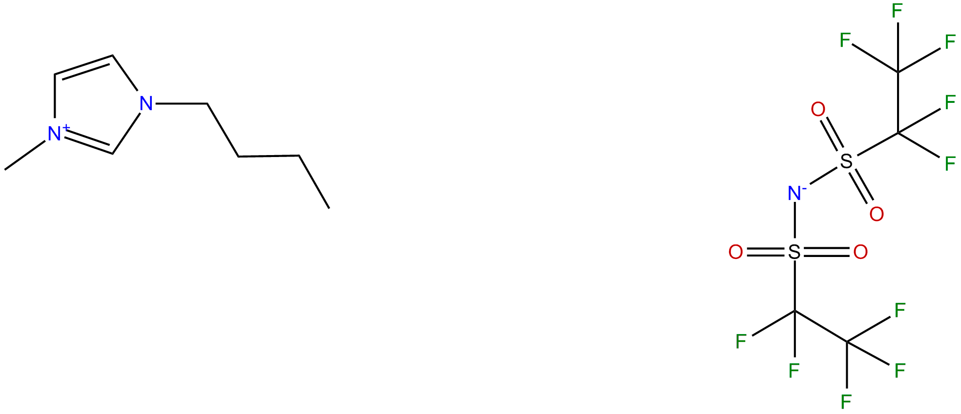 Image of 1-butyl-3-methylimidazolium bis(perfluoroethylsulfonyl)imide