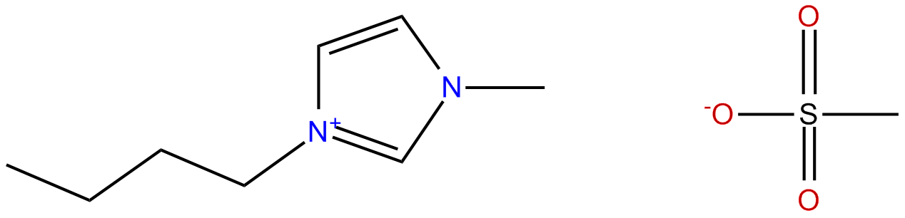 Image of 1-butyl-3-methylimidazolium methanesulfonate