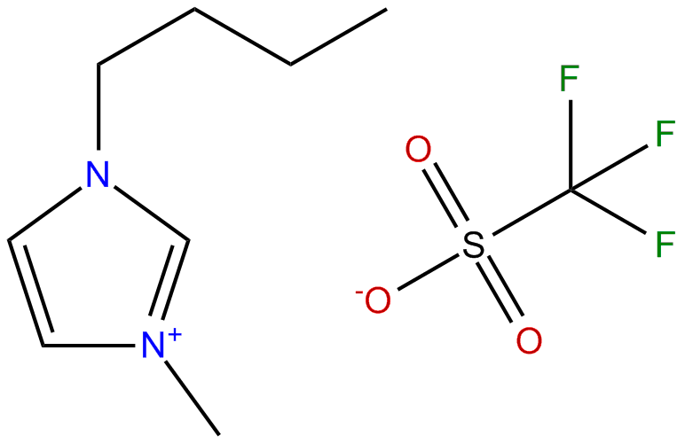 Image of 1-butyl-3-methylimidazolium trifluoromethanesulfonate