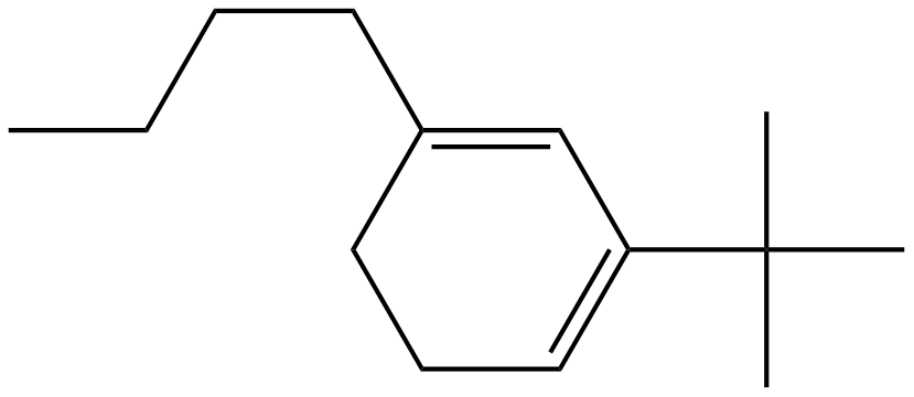 Image of 1-butyl-3-tert-butyl-1,3-cyclohexadiene