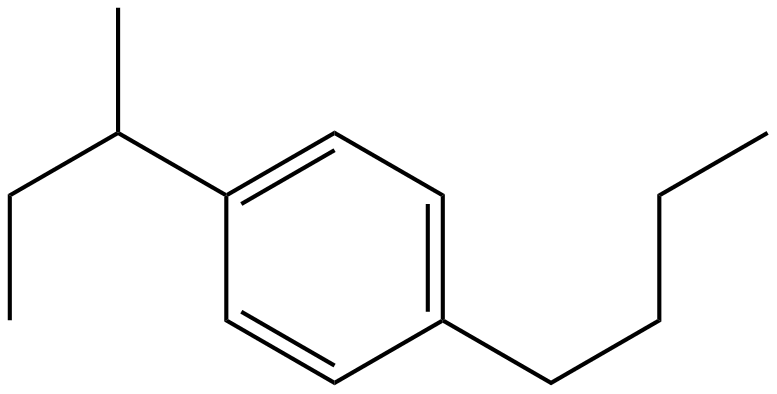 Image of 1-butyl-4-(1-methylpropyl)benzene