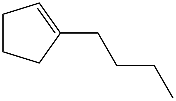 Image of 1-butylcyclopentene