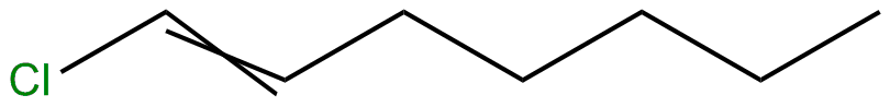 Image of 1-chloro-1-heptene