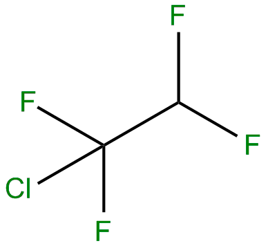 Image of 1-chloro-1,1,2,2-tetrafluoroethane