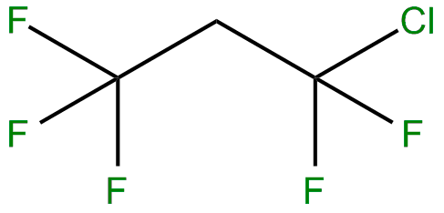 Image of 1-chloro-1,1,3,3,3-pentafluoropropane