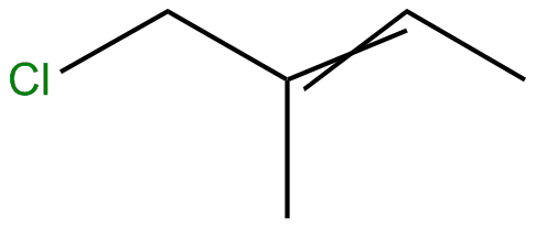 Image of 1-chloro-2-methyl-2-butene