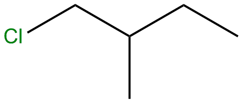 Image of 1-chloro-2-methylbutane