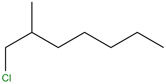 Image of 1-chloro-2-methylheptane