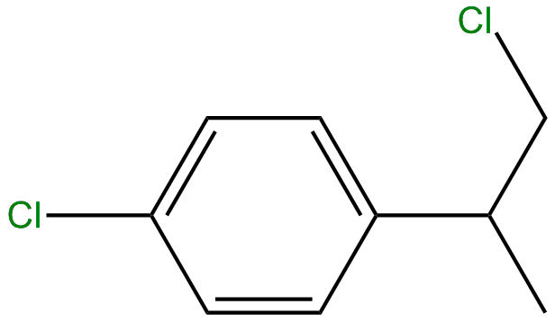 Image of 1-chloro-2-(4-chlorophenyl)propane
