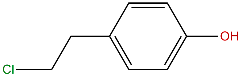 Image of 1-chloro-2-(4-hydroxyphenyl)ethane