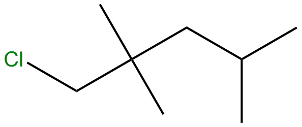 Image of 1-chloro-2,2,4-trimethylpentane