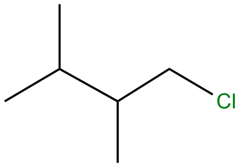 Image of 1-chloro-2,3-dimethylbutane