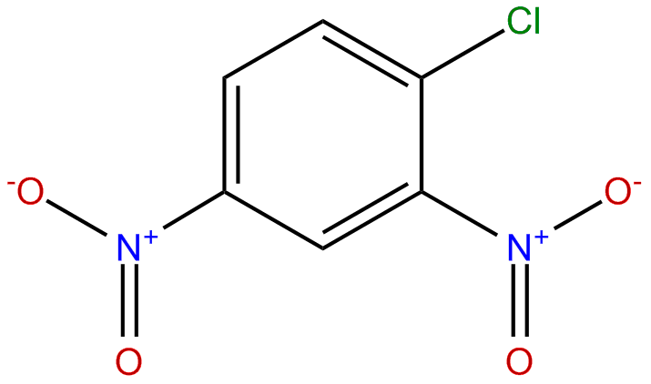 Image of 1-chloro-2,4-dinitrobenzene