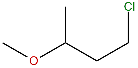 Image of 1-chloro-3-methoxybutane