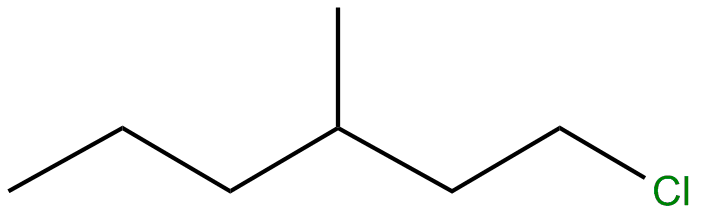 Image of 1-chloro-3-methylhexane