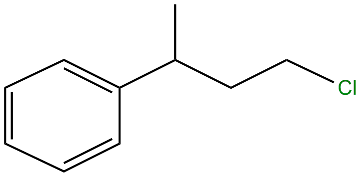 Image of 1-chloro-3-phenylbutane