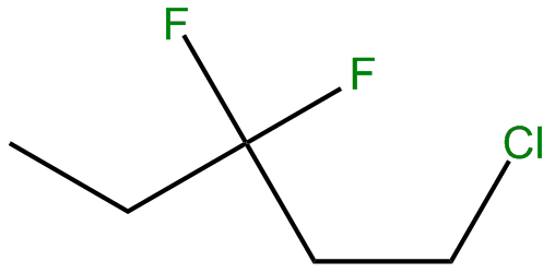 Image of 1-chloro-3,3-difluoropentane