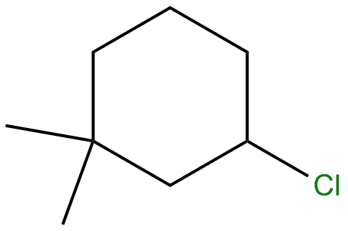 Image of 1-chloro-3,3-dimethylcyclohexane