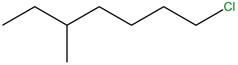 Image of 1-chloro-5-methylheptane