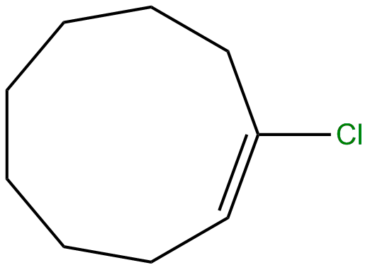 Image of 1-chlorocyclononene