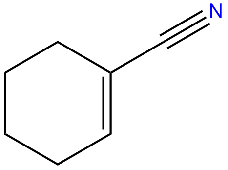 Image of 1-cyclohexene-1-carbonitrile