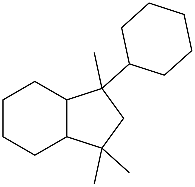 Image of 1-cyclohexyl-1,3,3-trimethylhydrindan