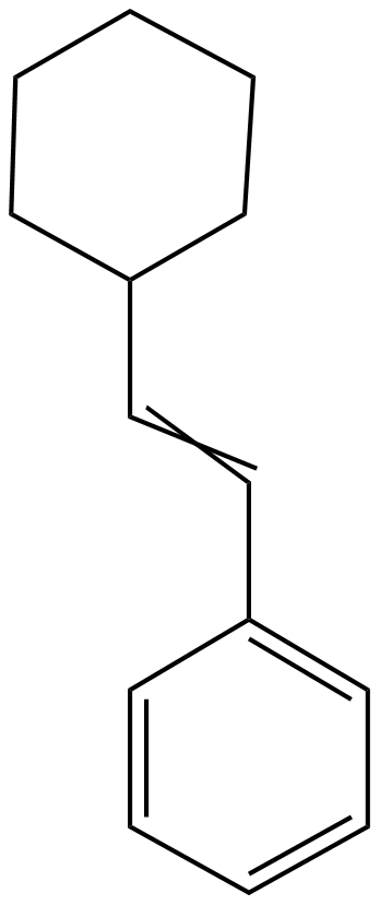 Image of 1-cyclohexyl-2-phenylethene