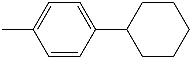 Image of 1-cyclohexyl-4-methylbenzene