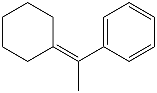 Image of 1-cyclohexylidene-1-phenylethane