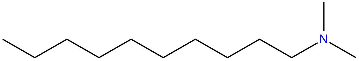Image of 1-decanamine, N,N-dimethyl-