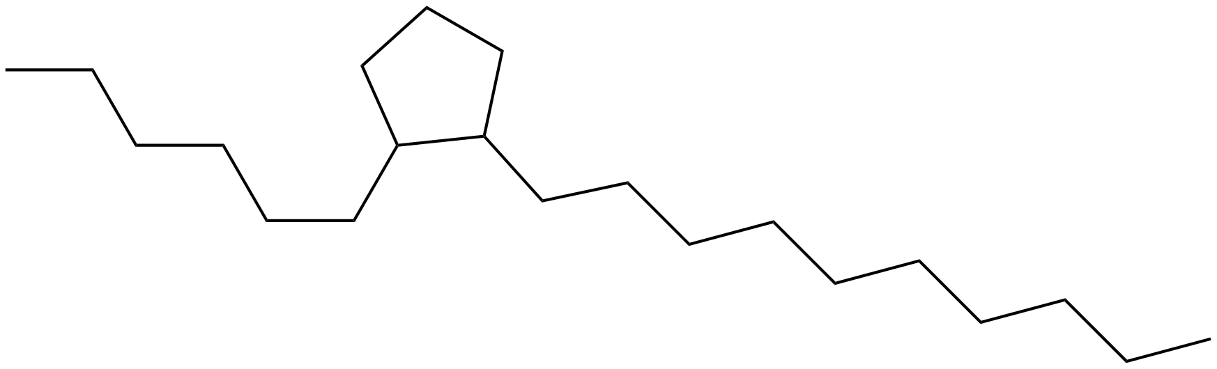 Image of 1-decyl-2-hexylcyclopentane