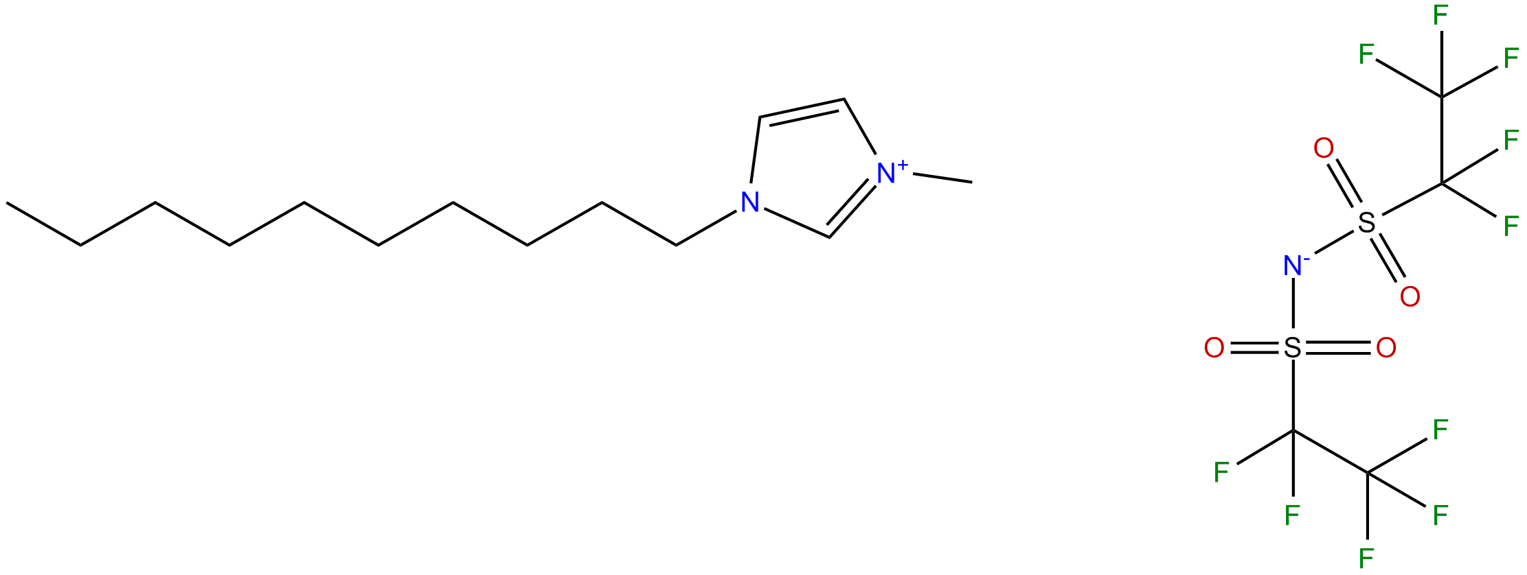 Image of 1-decyl-3-methylimidazolium bis(perfluoroethylsulfonyl)imide