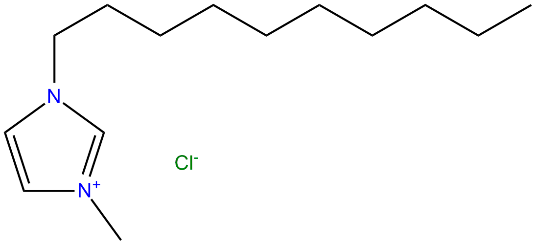 Image of 1-decyl-3-methylimidazolium chloride