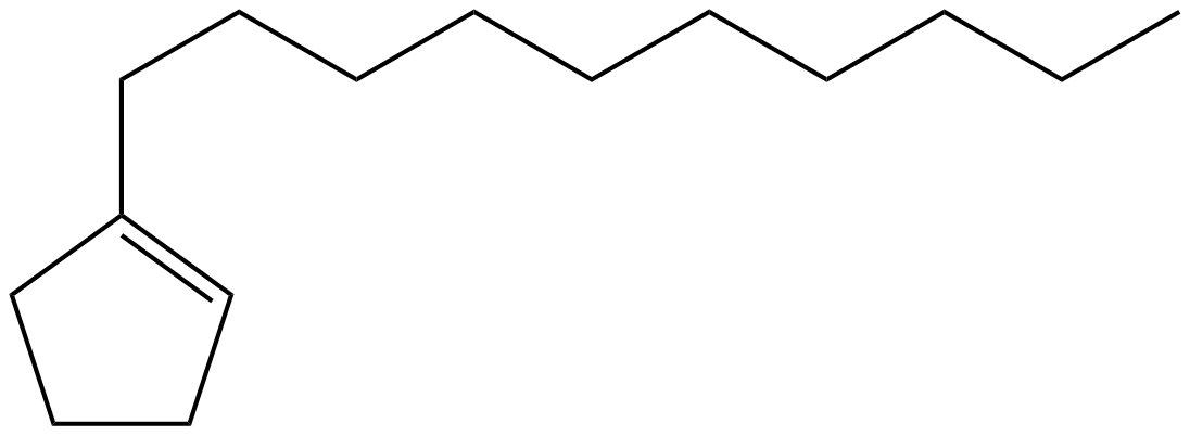 Image of 1-decylcyclopentene