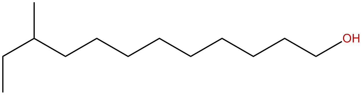 Image of 1-dodecanol, 10-methyl-, (.+-.)-