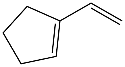Image of 1-ethenylcyclopentene