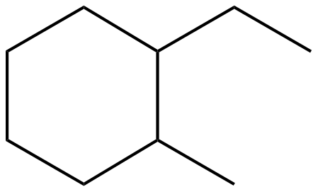 Image of 1-ethyl-2-methylcyclohexane