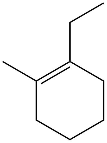 Image of 1-ethyl-2-methylcyclohexene