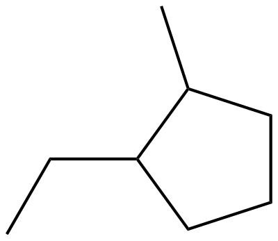 Image of 1-ethyl-2-methylcyclopentane