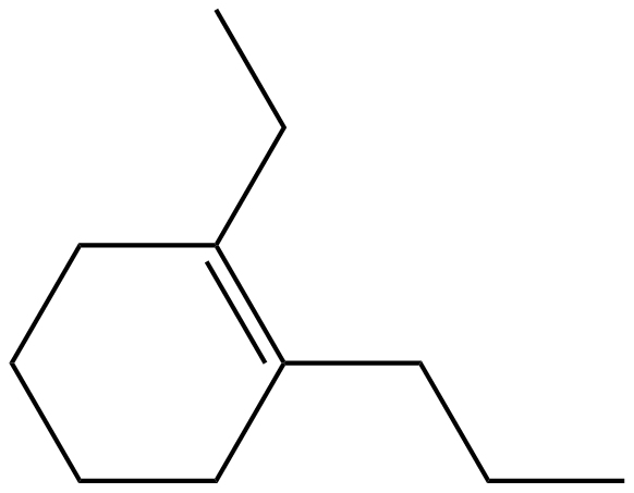 Image of 1-ethyl-2-propylcyclohexene