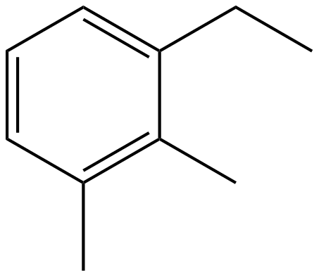 Image of 1-ethyl-2,3-dimethylbenzene