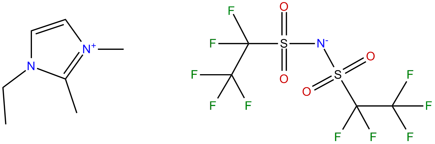 Image of 1-ethyl-2,3-dimethylimidazolium bis[(pentafluoroethyl)sulfonyl]imide