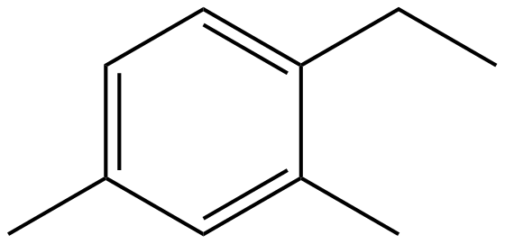 Image of 1-ethyl-2,4-dimethylbenzene